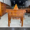 Kệ thờ gỗ tràm bông vàng 1 tầng 1m27