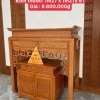 Bàn cúng mẹ con gỗ Sồi 1m27