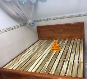 Giường ngủ gỗ Xoan 1m6 x 2m